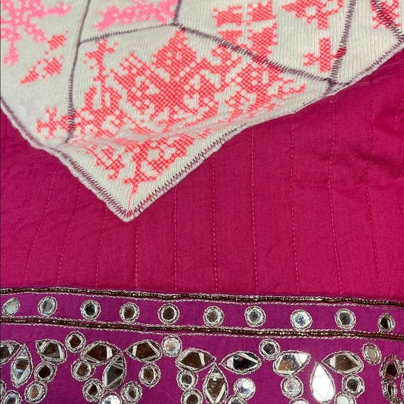 Free People One Perfect Present Gift Sack Heart New - Picture 3 of 5